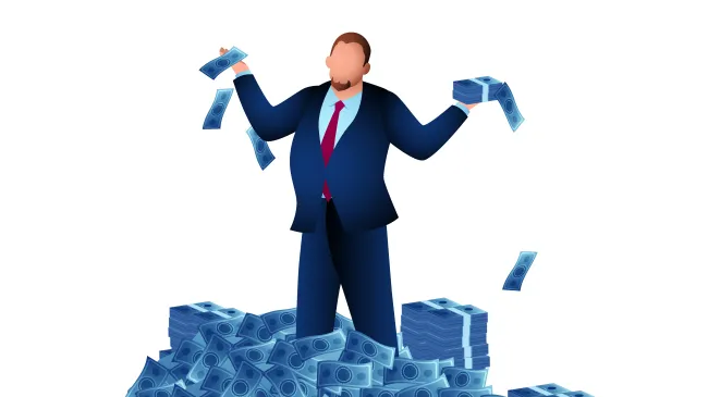 Faceless banker